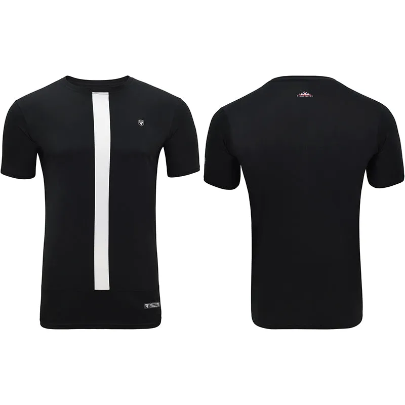 RDX T15 Nero Half Sleeve Black/White T-Shirt