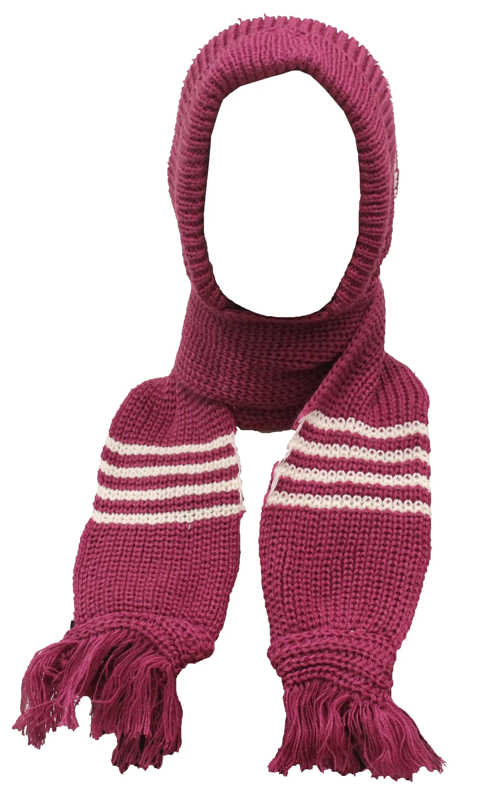 Romano nx 2-in-1 Wool Scarves for Women with Wool Cap Attached