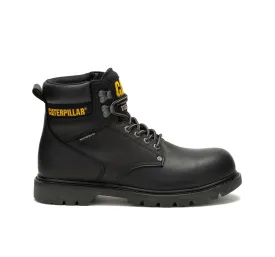 Second Shift Steel-Toe Waterproof Work Boot Black