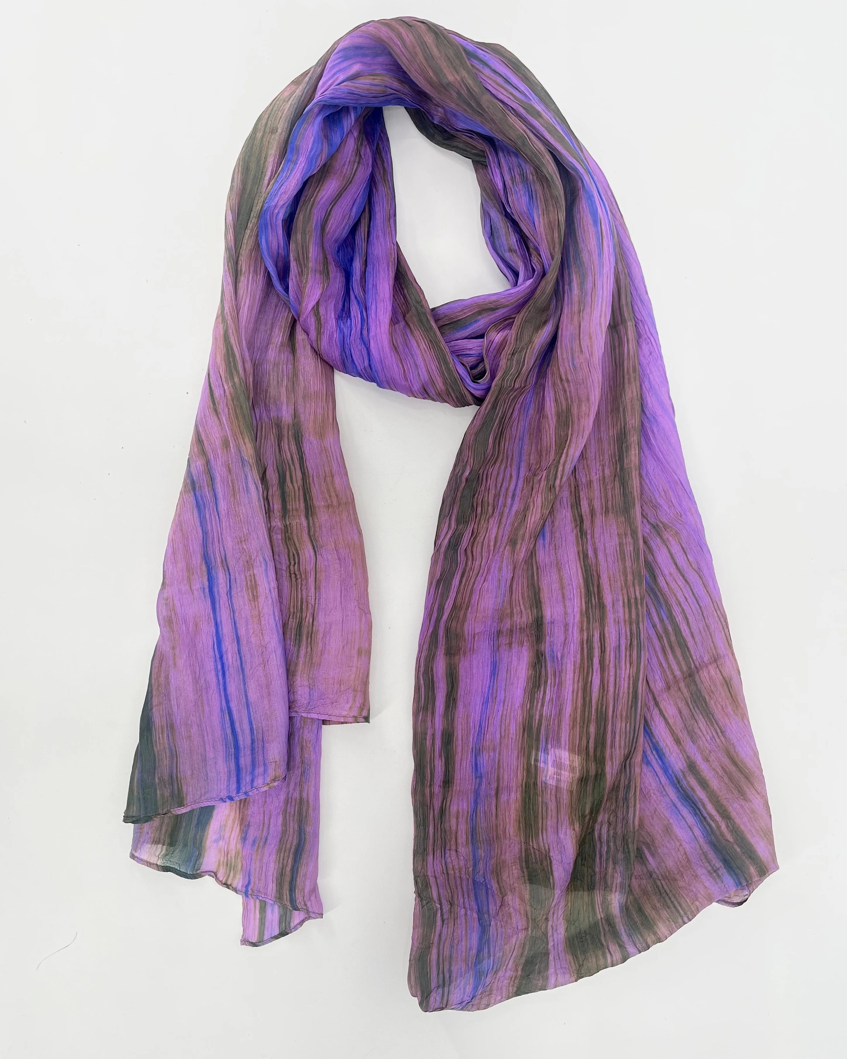 Silk Watercolor Scarves