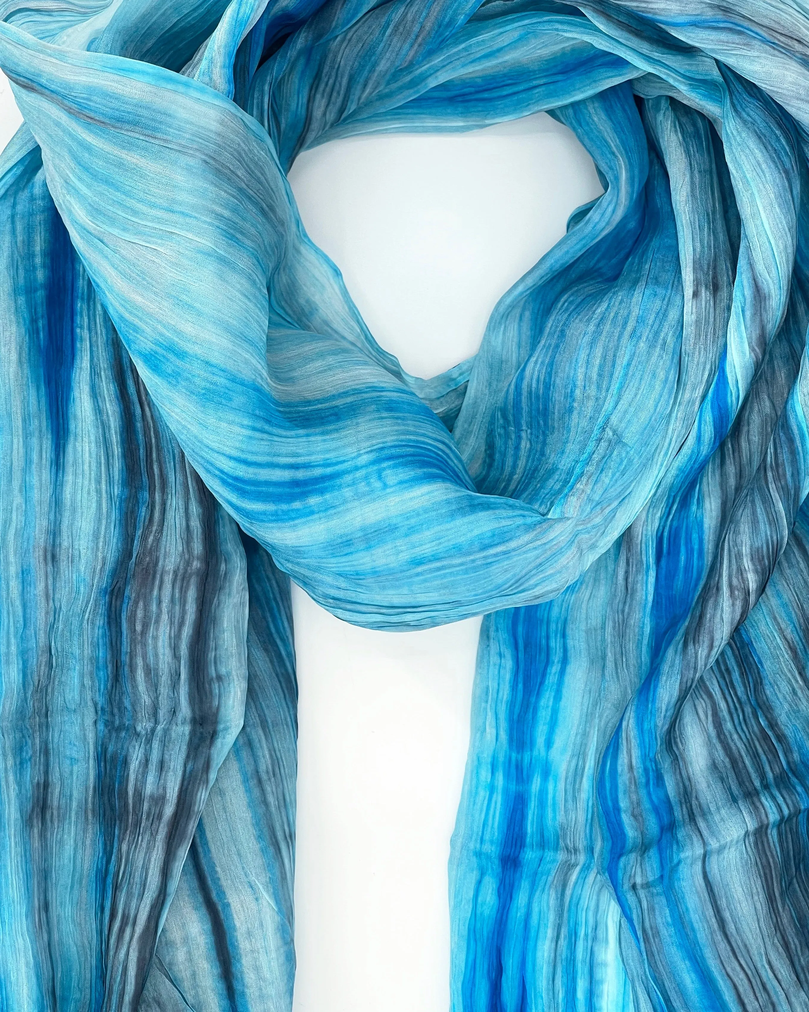 Silk Watercolor Scarves