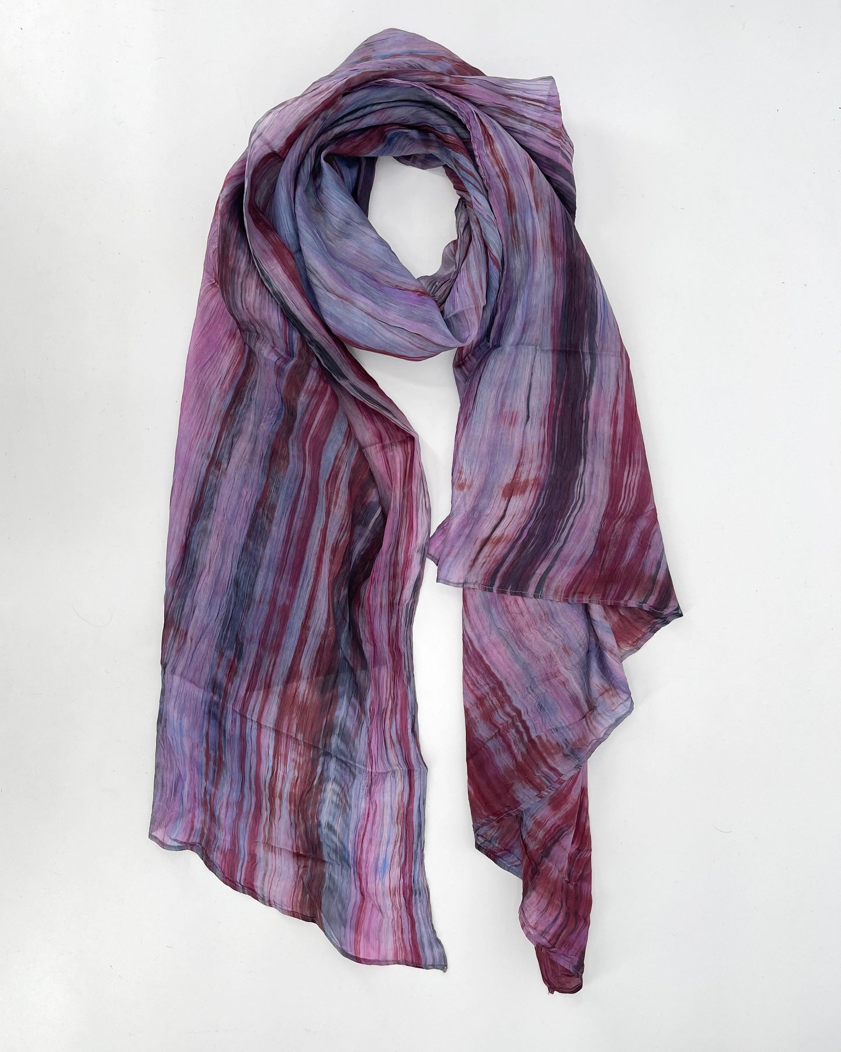 Silk Watercolor Scarves