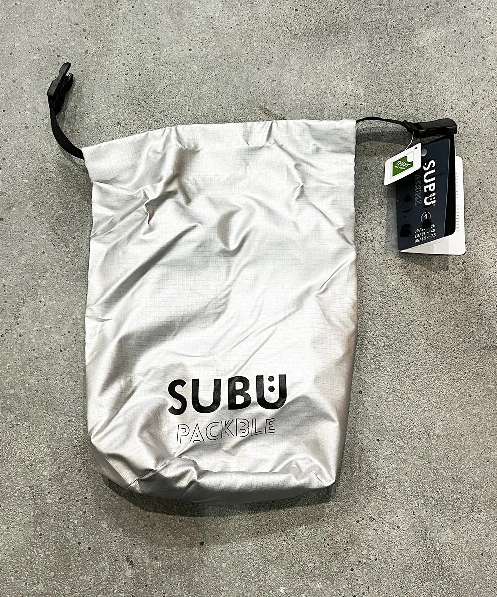 SUBU - packable FOIL SILVER