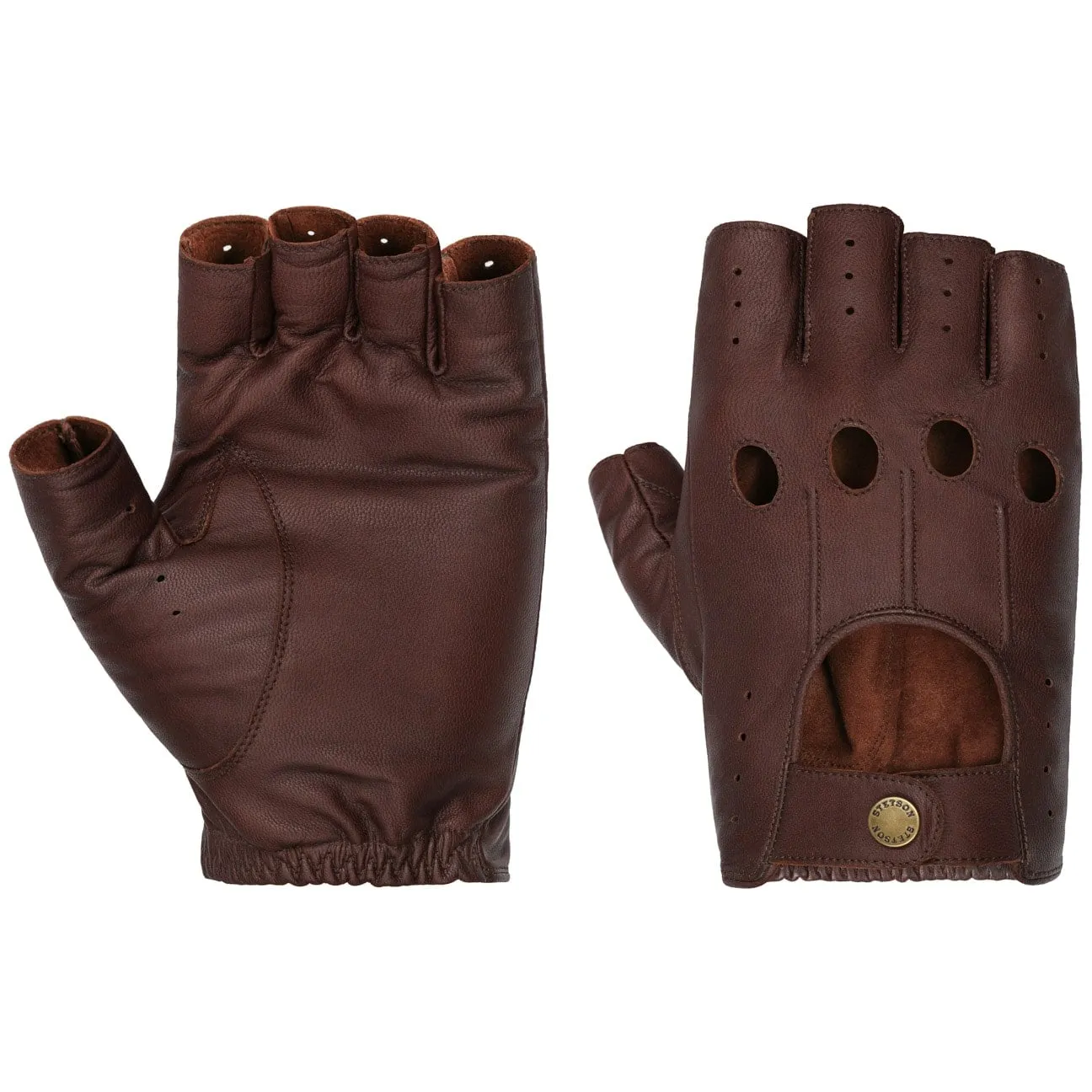 Summer Oily Goat Nappa Leather Gloves by Stetson