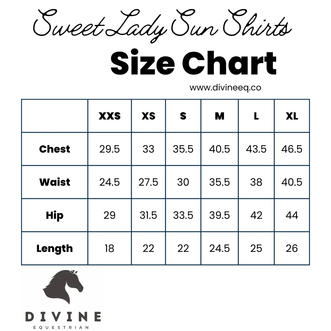 Sweet Lady Sun Shirt - Steel Blue