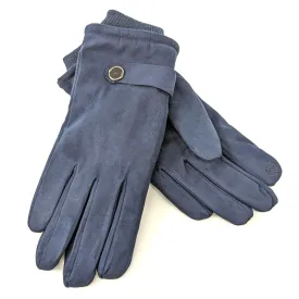 Unisex Gloves with Button Detail