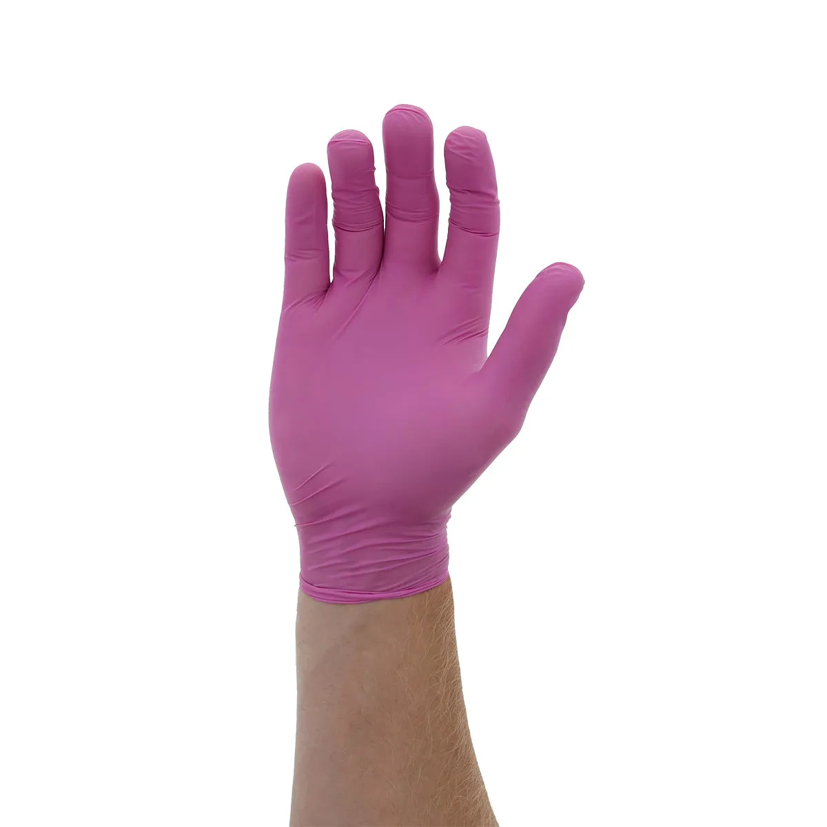 Vitri-Flex Pink Powder Free Vitrile Disposable Gloves, Case of 1,000