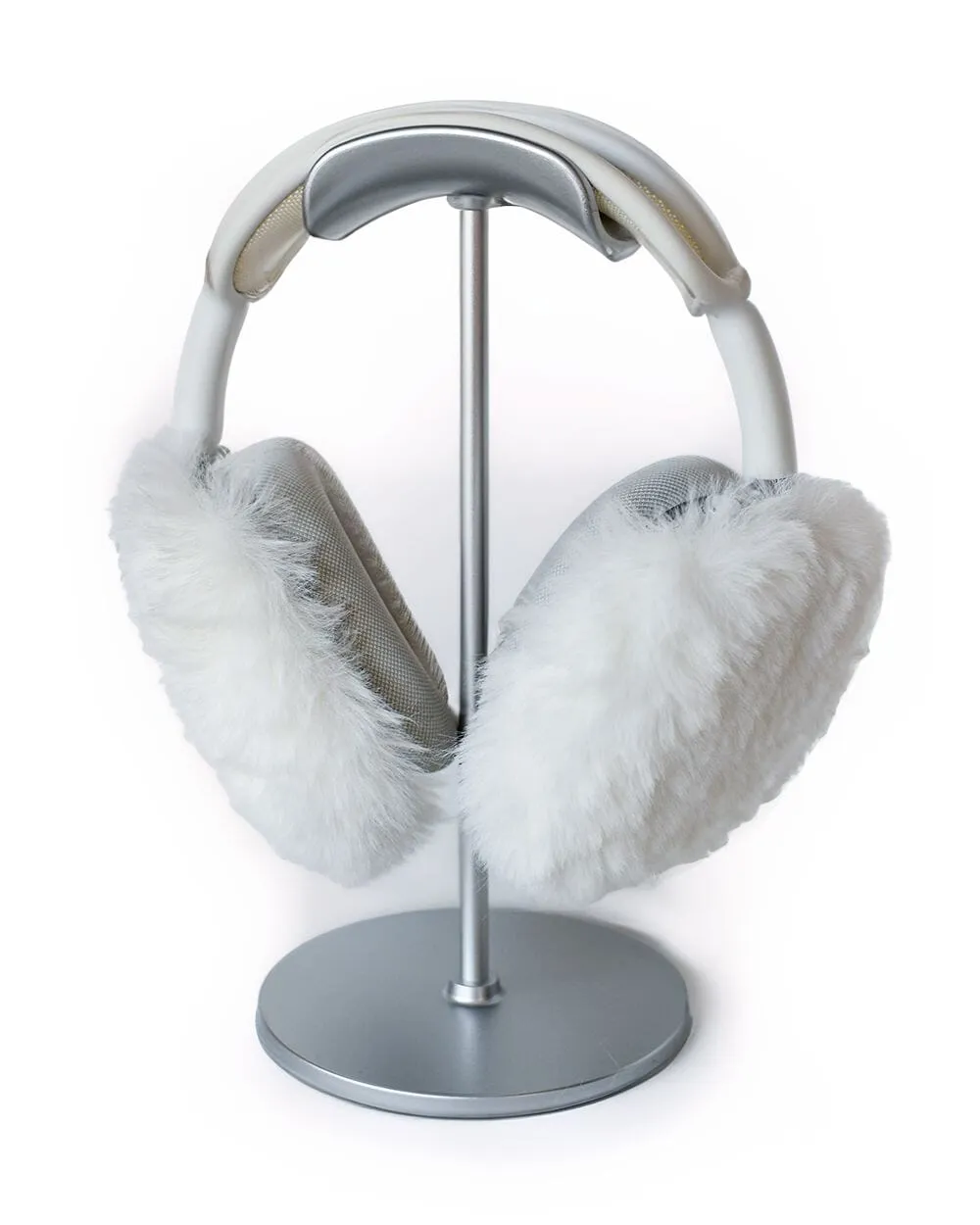 White Fluffy Earmuffs | AirPods Max Case