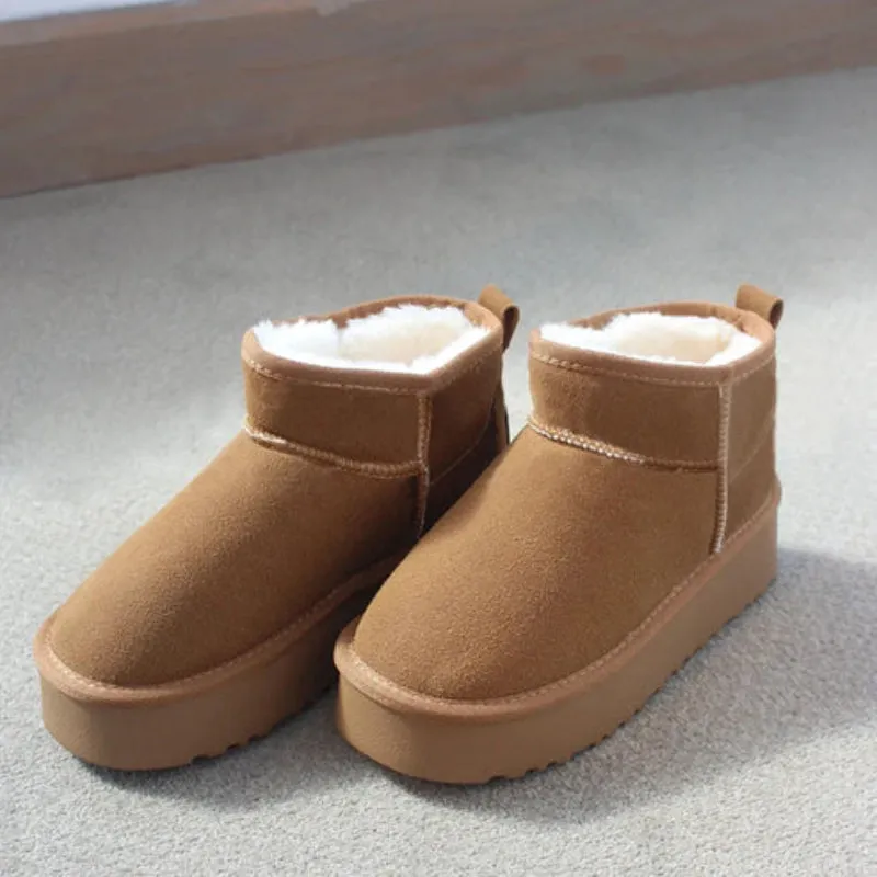 Women Warm Fleece Lined Boots