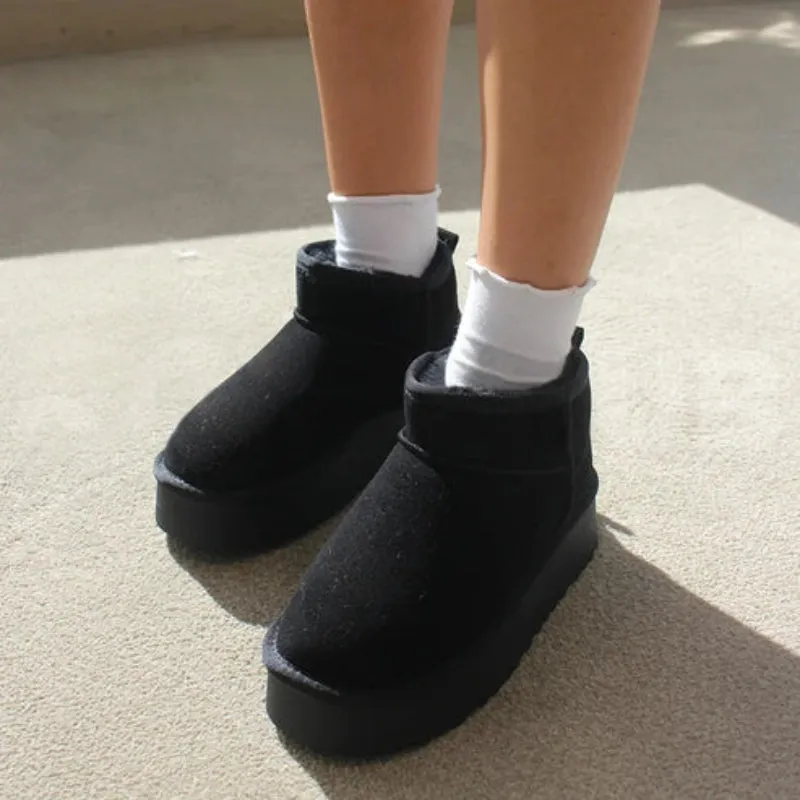 Women Warm Fleece Lined Boots