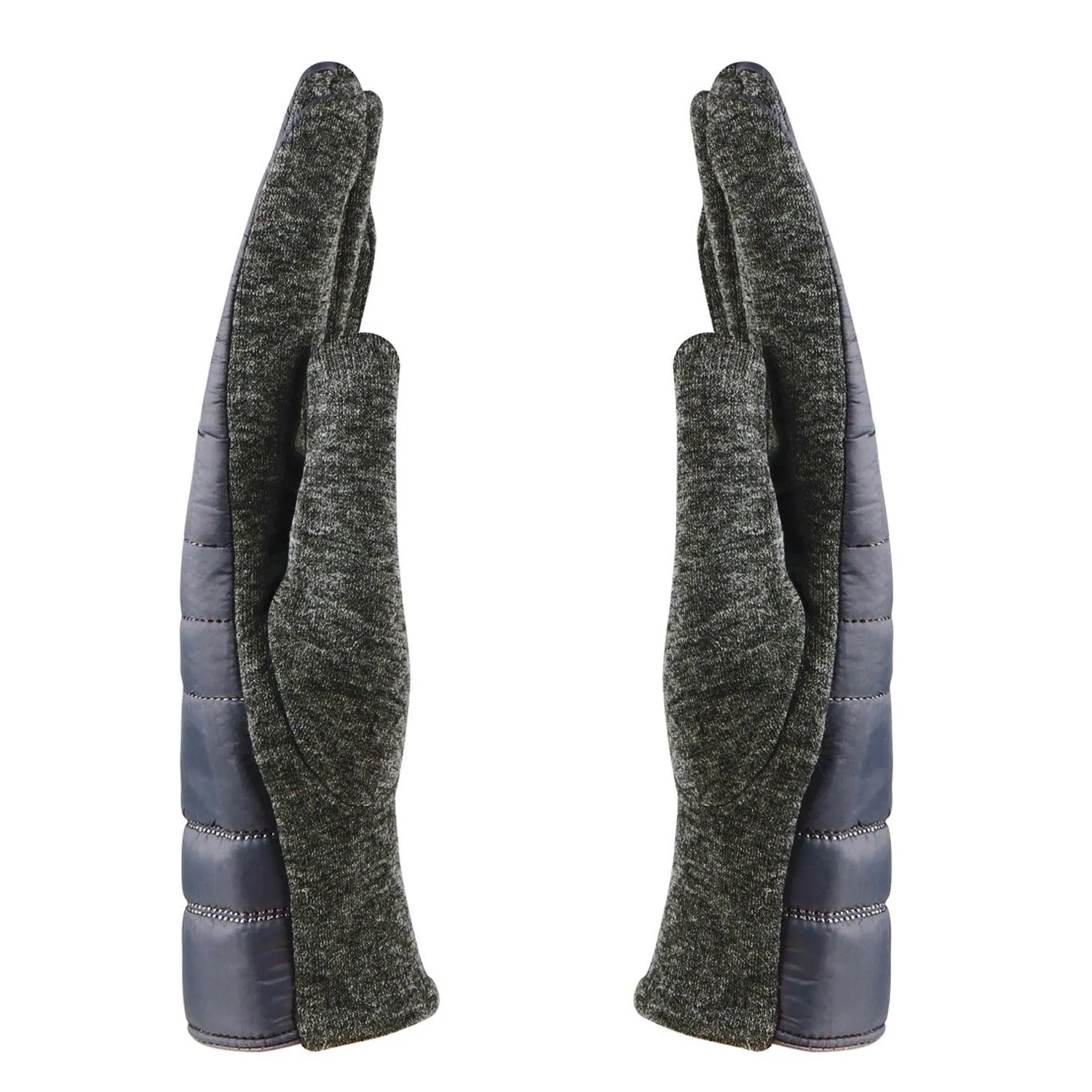 Women's Designer Gloves - Grey