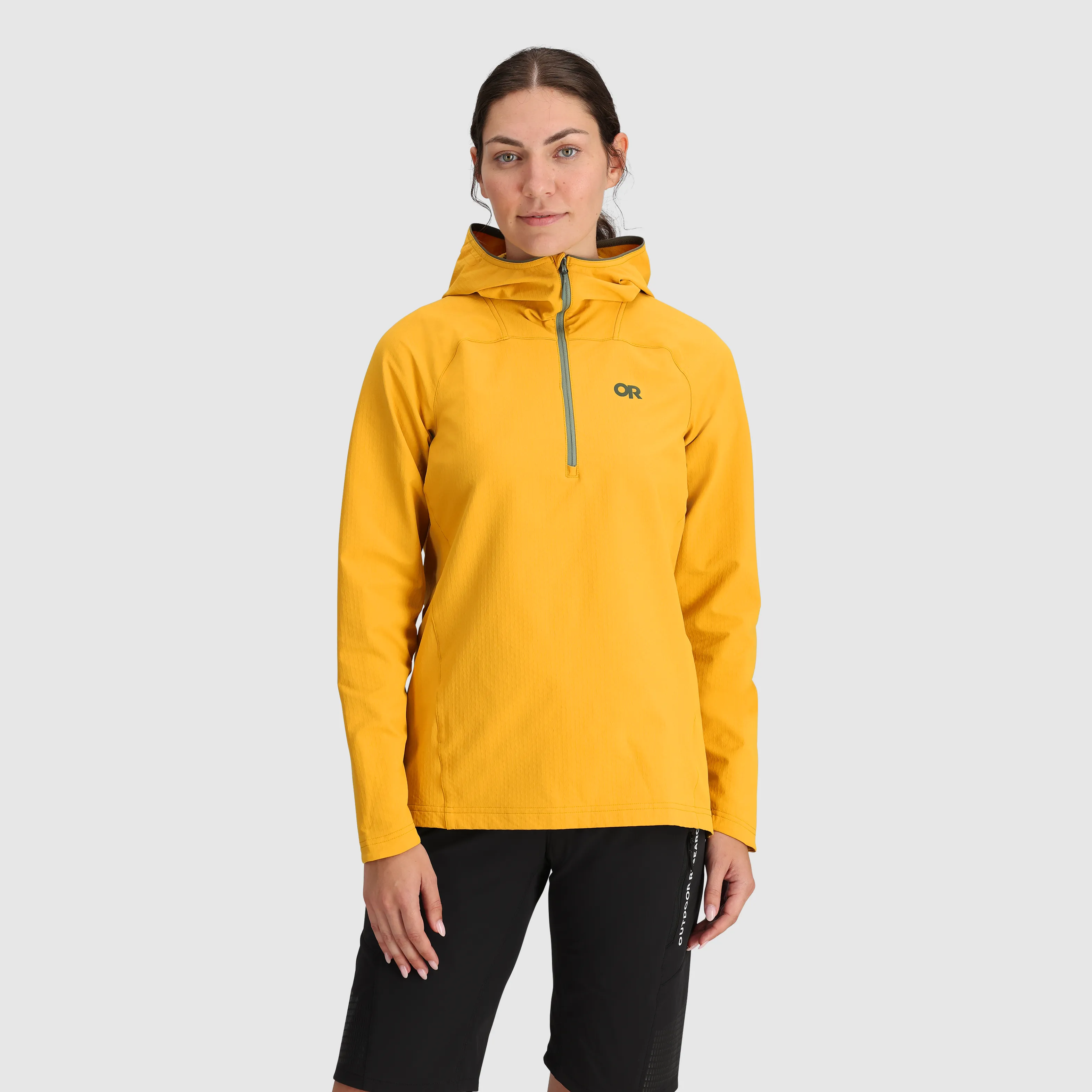 Women's Freewheel Half Zip Soft Shell MTB Hoodie