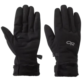 Women's Fuzzy Sensor Gloves