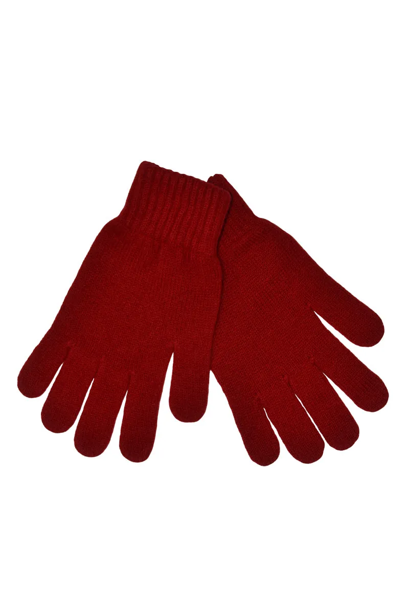 Womens Scottish Lambswool Classic Gloves