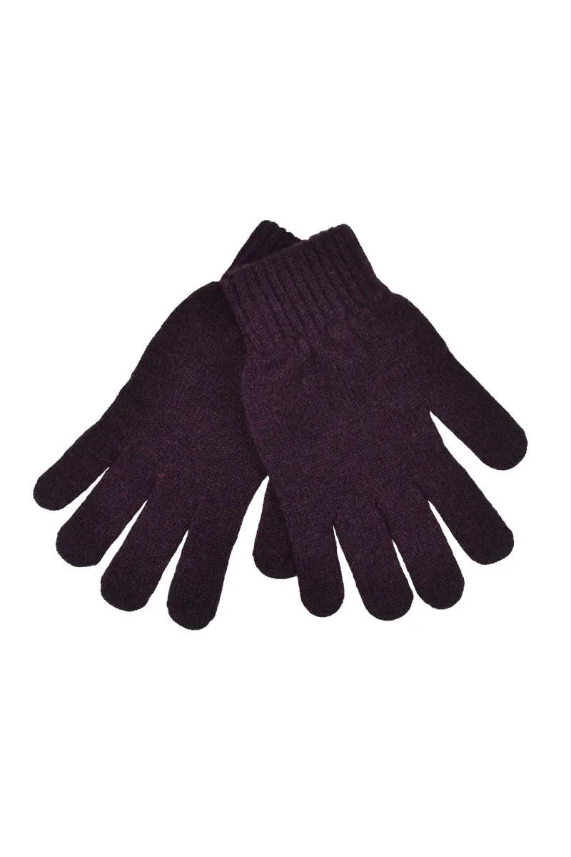 Womens Scottish Lambswool Classic Gloves