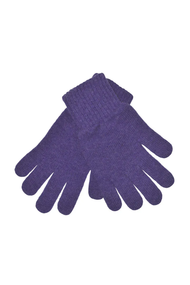 Womens Scottish Lambswool Classic Gloves